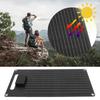 Multipurpose 50W 12V Flexible Solars Panel Set Convenient for Camping Hiking and Emergency Backups Power Supply