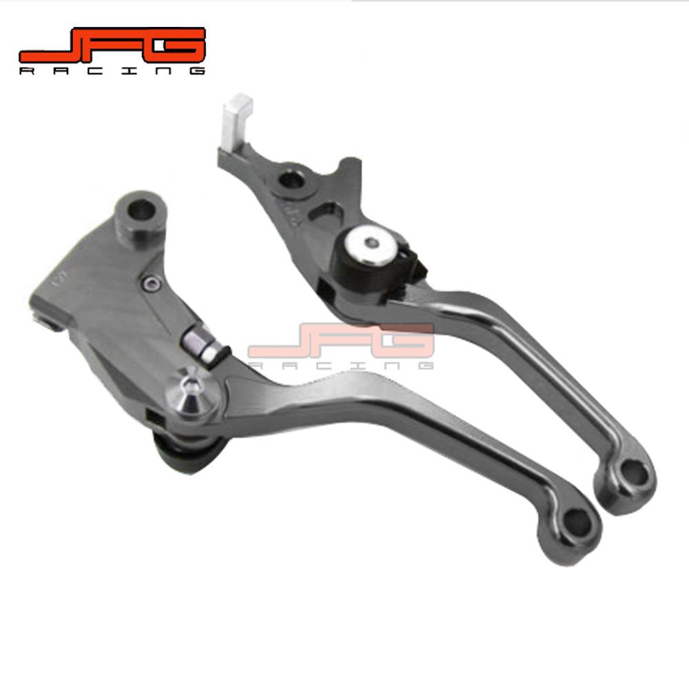 CNC Aluminum Bull Horn Brake & Clutch Lever for KLX125/150/250 Off-Road Motorcycles