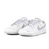 Nike Dunk Nan, Small Flower Slip Resistant Abrasion Resistant Low top Skateboard Shoes Women's White Purple HF0023-100(Team676-)