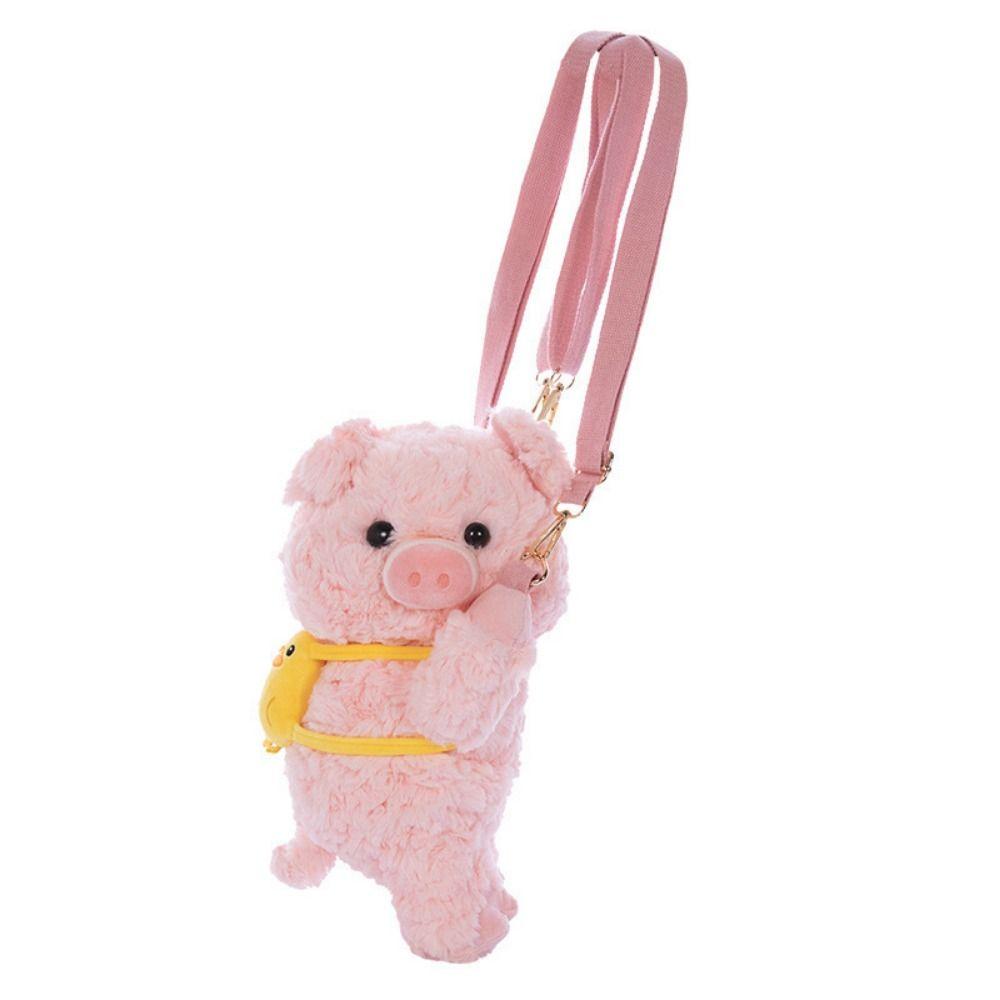 Fur Animals Raccoon Bag Dog Capybara Crossbody Bag Casual Plush Panda Backpack  Students