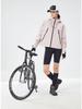 Dupont Damen Three-Proof wasserdichte, atmungsaktive Windjacke zum Radfahren und Wandern – kurz, locker, leicht zum Bergsteigen