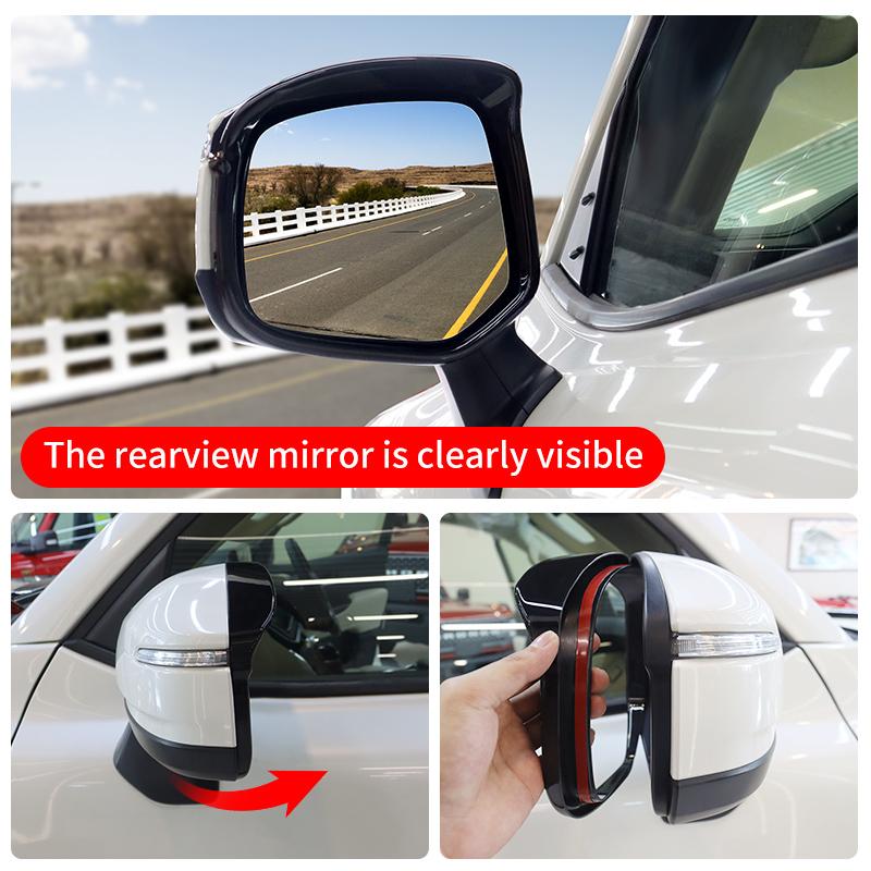 For 2024 Lexus LX600 LX500d Rearview Mirror Rainproof Cover Rain Eyebrow LX 600 Exterior Upgrade Accessories Body Kit