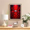 Creepy Spider 5D Diy Diamond Painting Round Diamond Diy Frameless Holiday Artwork Suitable For Home Office Wall Decoration