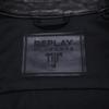 Replay NJ800L.000.263 Leather/Denim Single Riders Jacket Jacket M blackUsed
