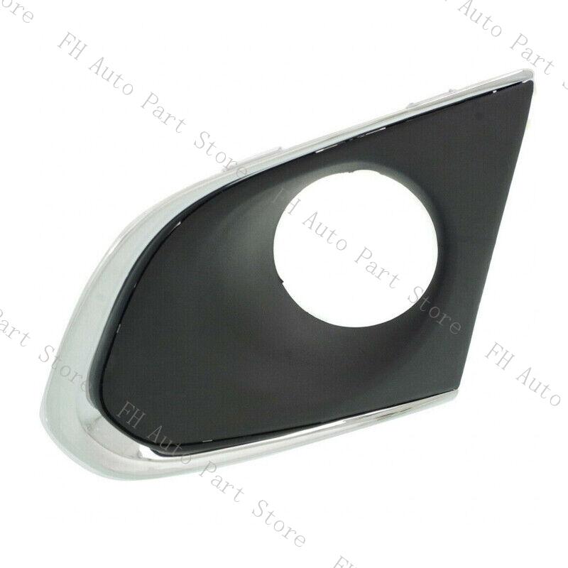 For Chevy Chevrolet Trax 2013 2014 2015 2016 Front Bumper Fog Light Lamp Trim Cover Frame Bezel Lampshape