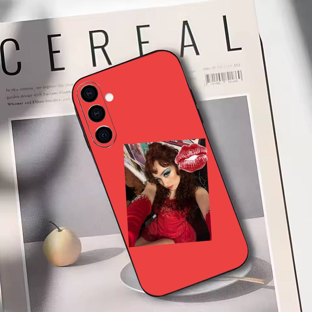 Vintage Pop Star Phone Case For Samsung Galaxy A73,A72,A71,A70,A53,A52,A51,Soft Silicone Black Cover
