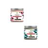 Haria Naturals 100% Pure & Naturals Rose Petal Powder 100gms & Bhringraj Powder 100gms Face Pack (Pack Of 2) 200gms