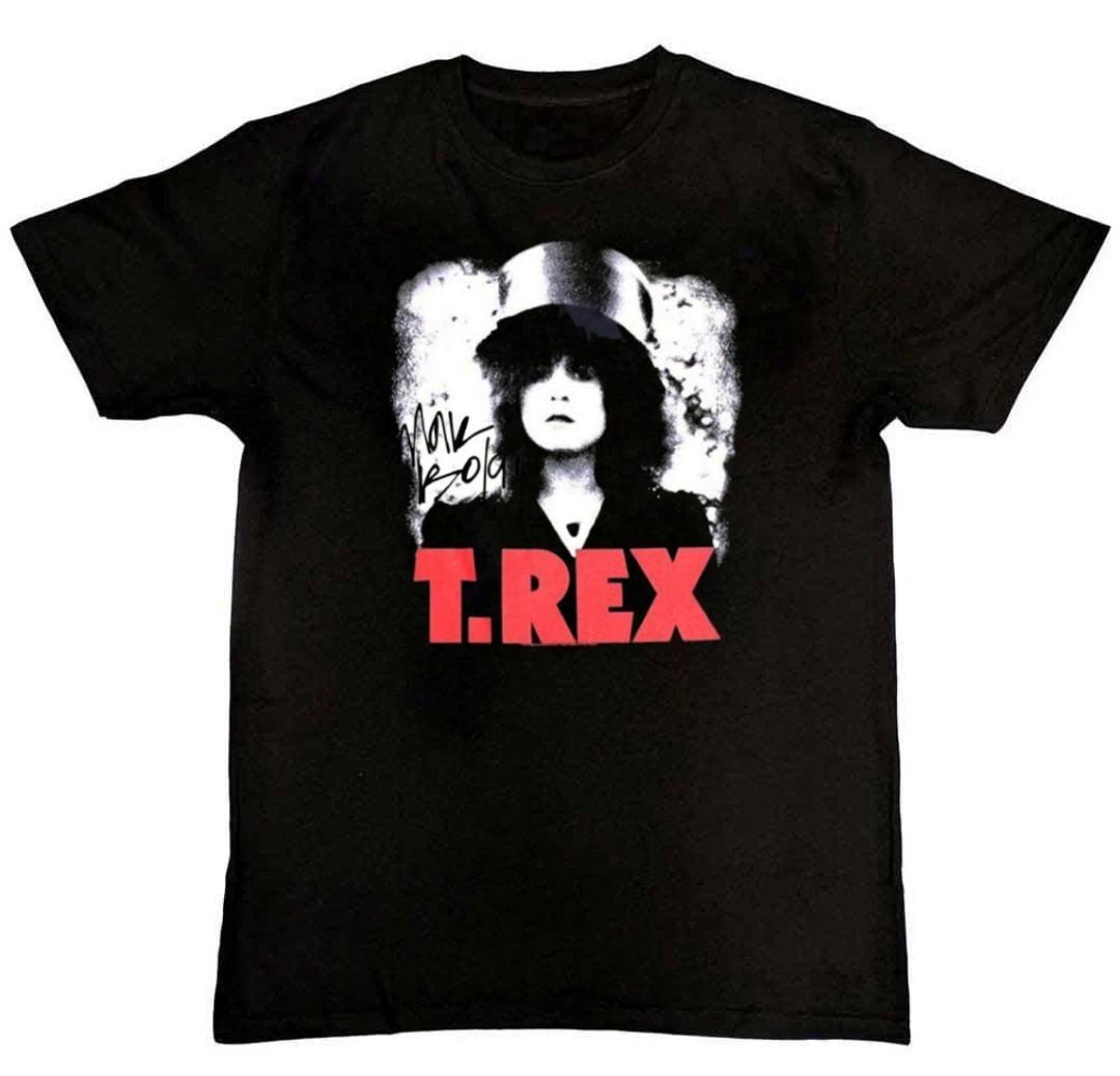 Vtg Marc Bolan T. Rex Band Graphic Print Mens T-Shirt XXXXL