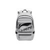 Li Ning Sports Lifestyle Series Fashion Eco-Friendly Zipper Logo Print Adjustable Shoulder Straps Polyester Sports Backpack Unisex Backpack ABSU181-2