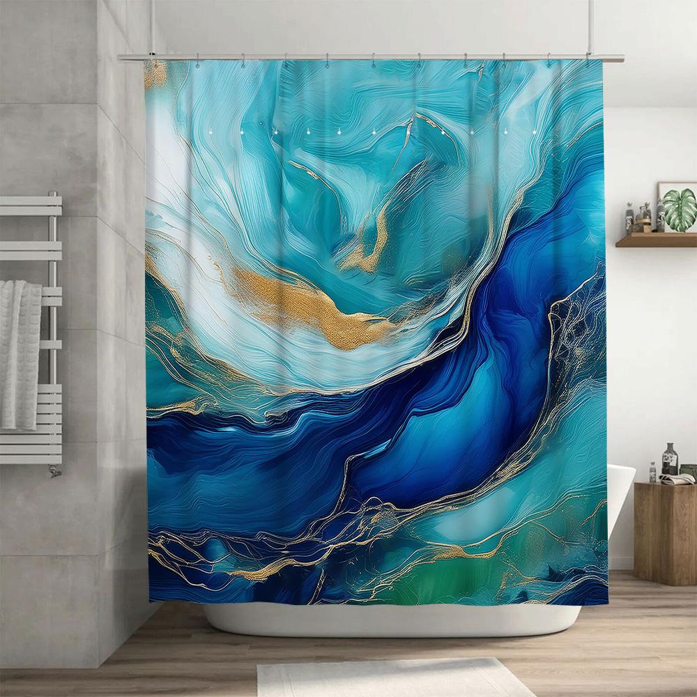 Beautiful Butterfly Shower Curtain High-Quality Waterproof Fabric for Bathroom Decorations Available In Multiple Colors