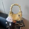 New feel hand bag women's trendy summer popular fashion commuter shoulder messenger bag dumpling bag