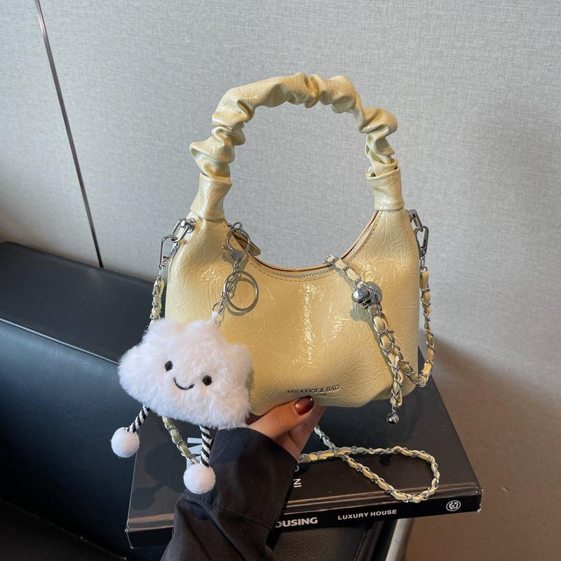 New feel hand bag women's trendy summer popular fashion commuter shoulder messenger bag dumpling bag