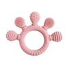Silicone Baby Teether Toys 0-12Month Food Grade Toddlers Anxiety Teething Ring Sensory Toys Silicone Animal Soothing Accessories