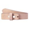 Belt - LEONARDO VERRELLI - LV0136 - Pink - Genuine Leather - 115 Cm