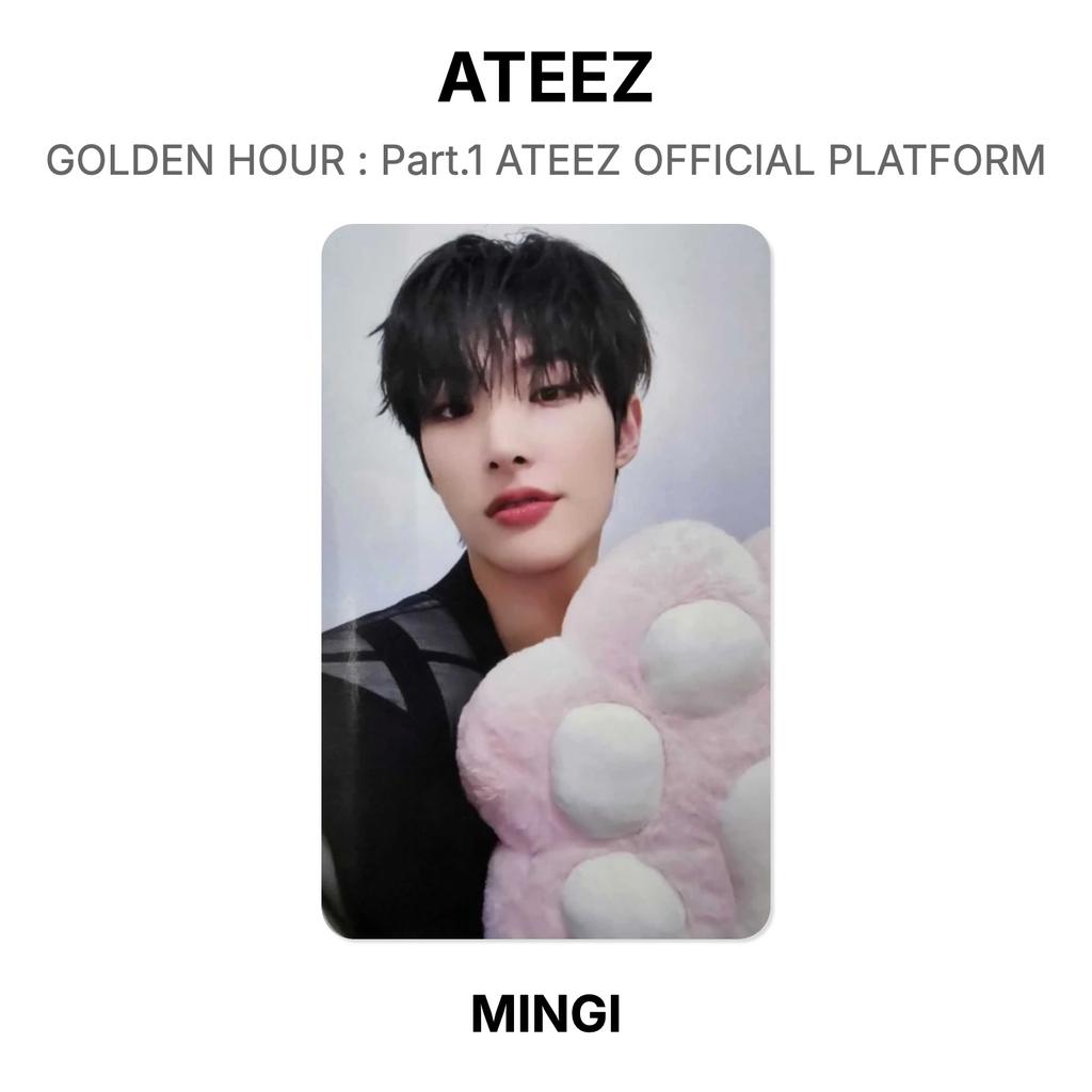 ATEEZ GOLDEN HOUR : Part.1 ATEEZ OFFICIAL PLATFORM Official Photocard