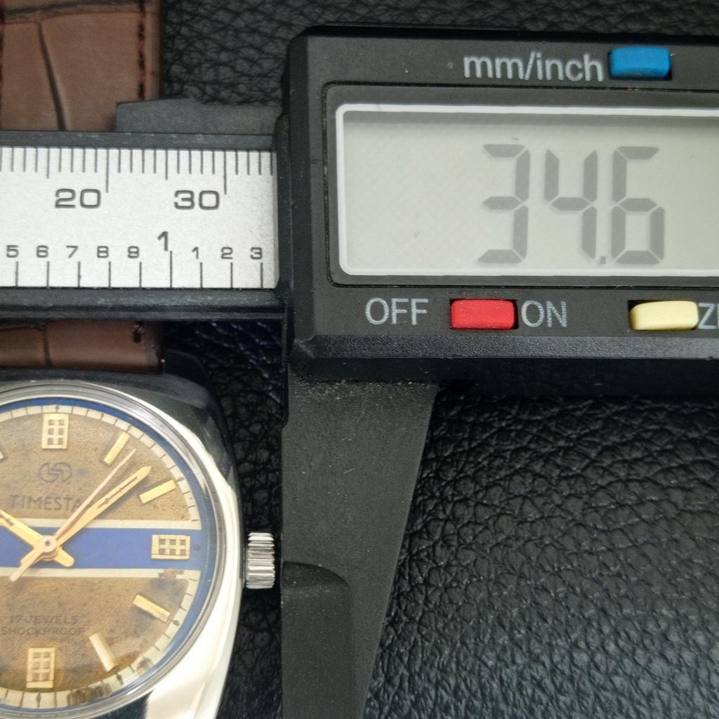 VINTAGE TIMESTAR HAND-WINDING INDIAN MENS REFURBISHED WATCH a704657-1