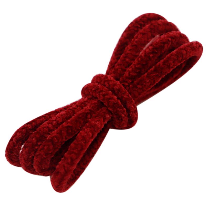 Plátěné tenisky Kurokin ze 70. let s nadýchanými kulatými semišovými tkaničkami