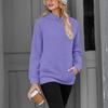 Women's Solid-color Fashionable Long-sleeved Top