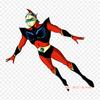 Actarus Daisuke Umon Grendizer Iron On Transfers Patch On Clothing DIY Washable T-Shirt Thermal Sticker On Clothes Patch
