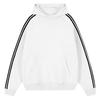 YS8 Women's Retro Color Block Stripe Hoodie, Autumn 2025 Design