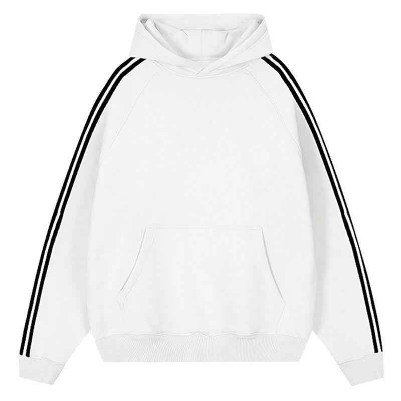 YS8 Women's Retro Color Block Stripe Hoodie, Autumn 2025 Design