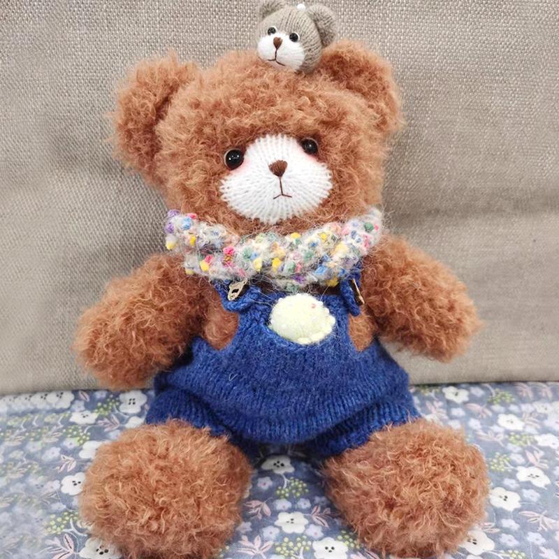 50 g/Rolle Teddy-Wollgarn, gelockt, zum Handstricken, für Puppen, Pullover, Mützen, Schals, weicher, glatter Plüsch, Häkel-Strickgarn, Handarbeiten