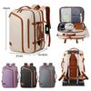 15.6'' Large Capacity Business & Travel Backpack - Multifunctional, Color-Blocked Design for Men & Students