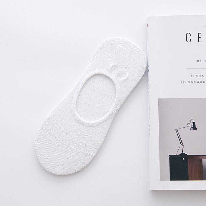 

Мужские невидимые нескользящие носки-лодочки - дышащий, впитывающий пот, дезодорирующий хлопок для лета One Size