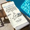 Anime Cute Cartoon R-rilakkuma-a Towel Large Quick-Drying Microfiber Soft Beach Towel for Travel Fitness Sauna Bathing Camping