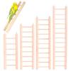 Parrot Basics 13-Step Wood Ladder Bird Toys Ladder Hanging Bird Ladder Step Ladders Birdie Cage Hanging Bird Climbing Toys