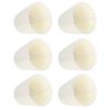 6Pcs Lamp Shade Cloth Crystal Chandelier Wall Light Modern Simple Household Supplies