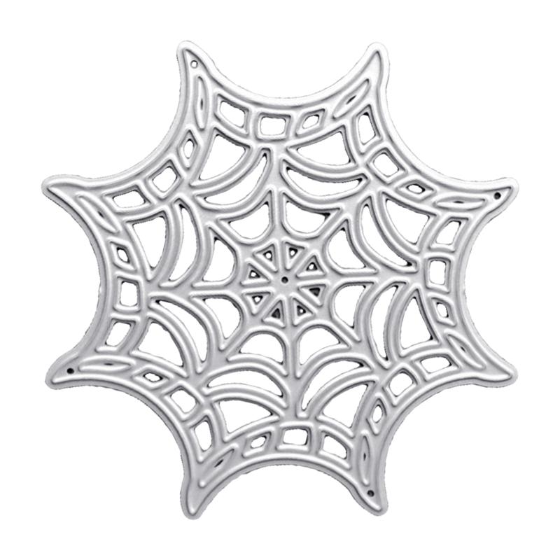 

Halloween Spider Cutter Knife Stencil Cobweb Metal Cutting Dies Funny Decor DIY 1