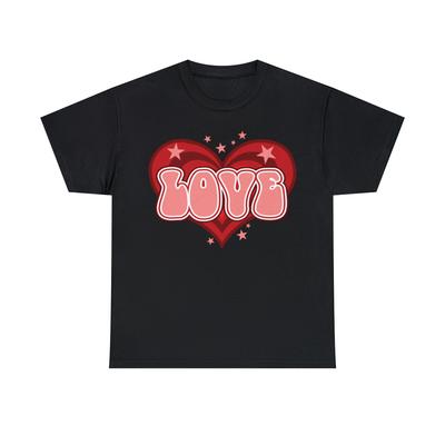 Valentine Love Graphic T-Shirt, Sizes S-5XL