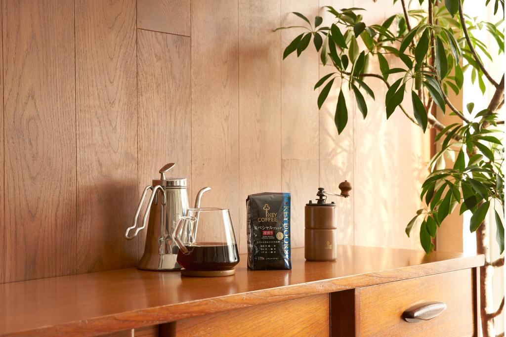 Key Coffee KEY Special Blend Dark Roasted Beans 170g x 3 pieces DOORS+ (LP)