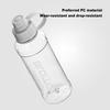 1000ml Sports Water Bottle with Handle Large Capacity Leak-proof Shaker Cup Portable Drinkware Transparent Outdoor Running Cycling Travel