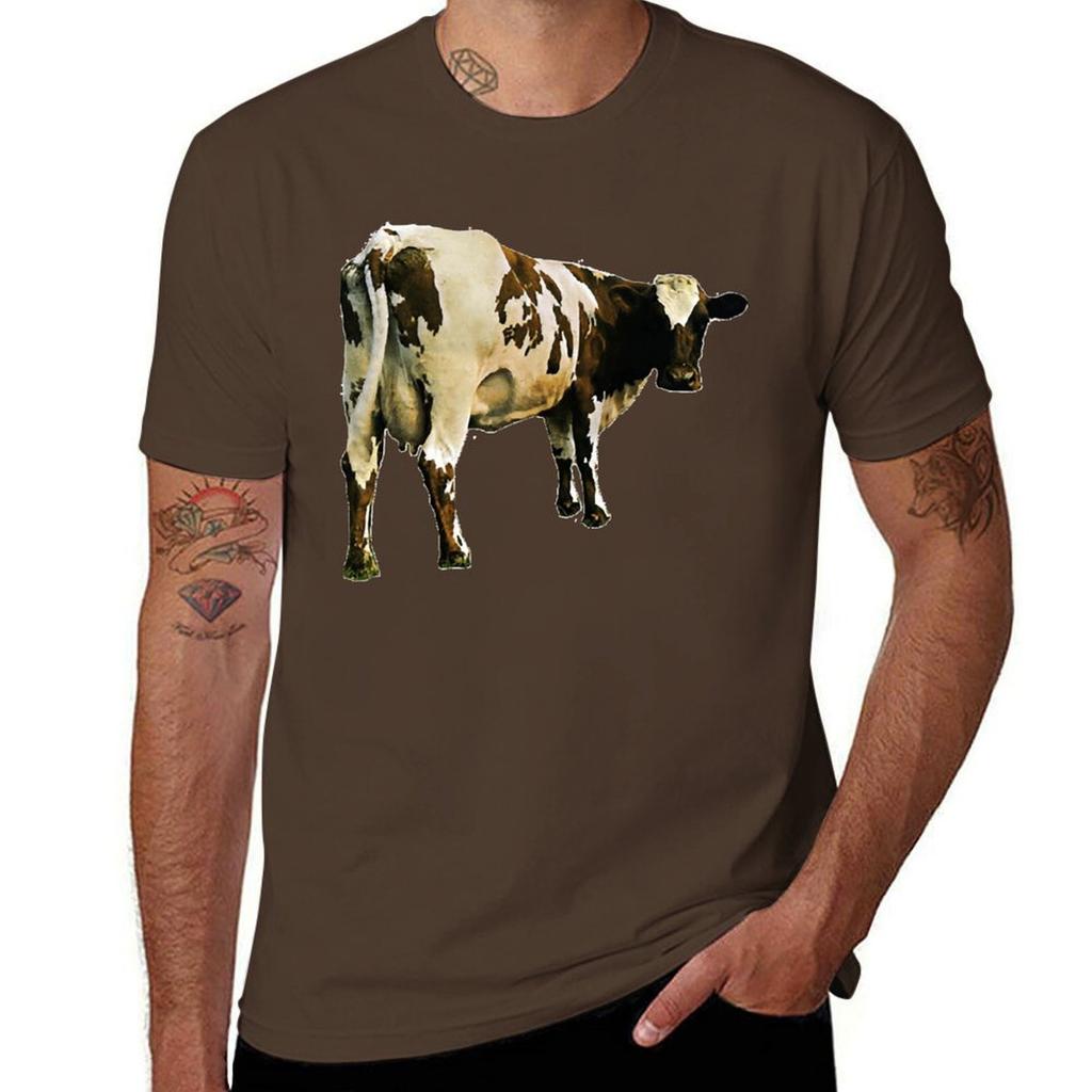 Atom Heart Mother Classic T Shirt T-Shirt Heavyweights Animal Prinfor Boys Funnys Plus Sizes Workout Shirts for Men