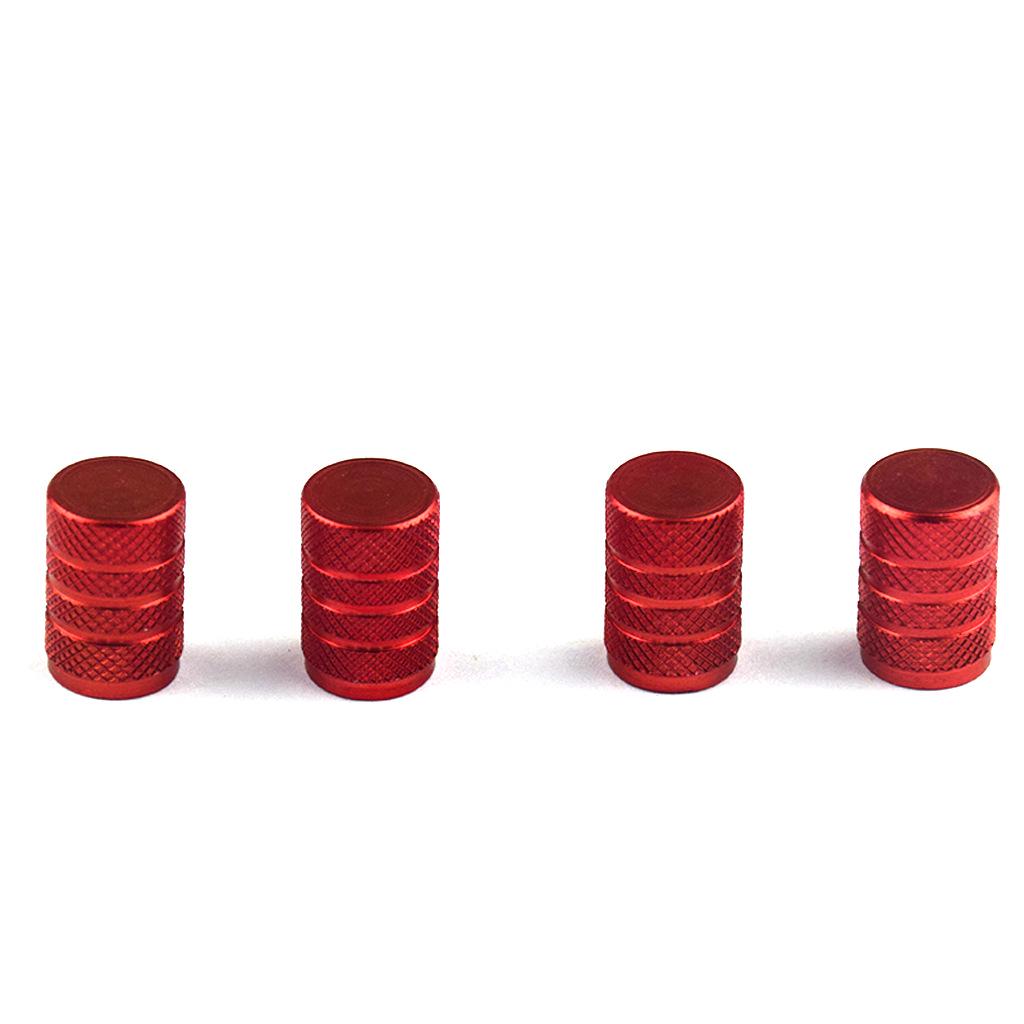 Colorful Aluminum Alloy Valve Caps for Car Tires - Sedan Dust Caps Available
