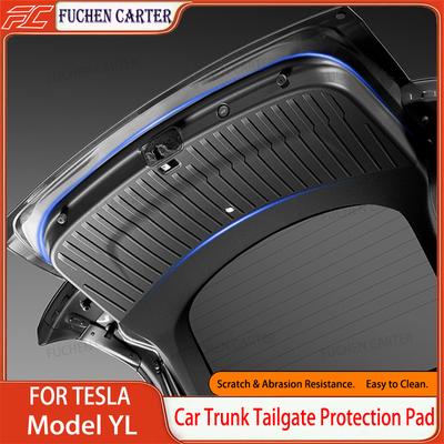 For Tesla Model YL Launch 2026 Car Trunk Tailgate Protection Pad Trunk TPE Anti-dirty Waterproof Protective Pad Car Accessories