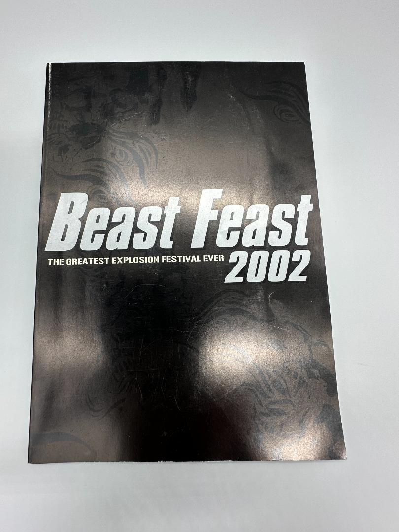 

[USED] BEAST FEAST 2002 Tour Book with CD