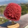 Retro Knitted Woolen Hat Artistic Basin Hat Fashionable Baotou Hat  Women