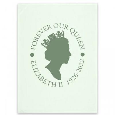 Queen Elizabeth II Forever Our Queen Tea Towel