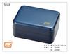 Miyamoto Sangyo Bento Box Wide Lunch Border Meta Navy 500ml 800ml (Upper) (Lower)