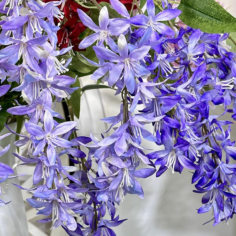 Wedding Silk Wisteria Decoration Flowers For Venue Ambiance And Shoots Photo