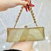 Dinner Party Small Square Bag, Hand-held Bag, Banquet Single Shoulder Crossbody Bag