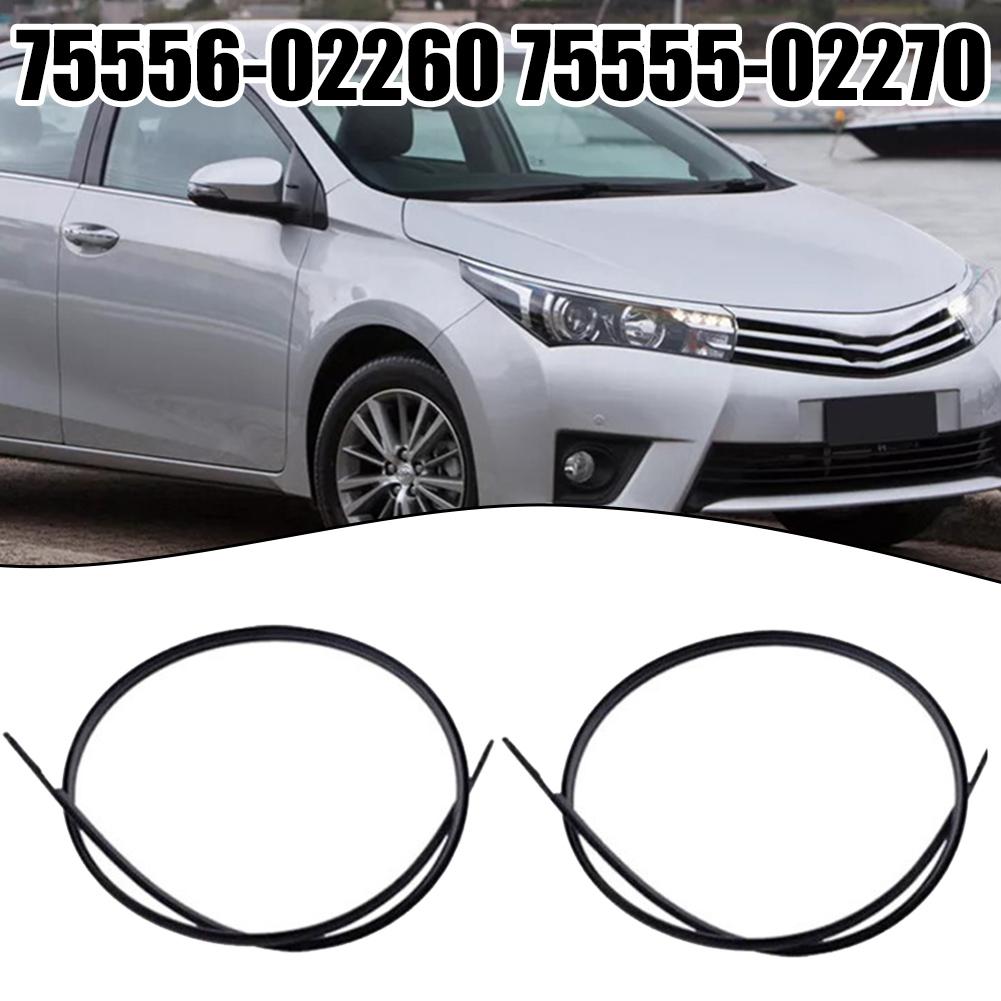 For Roof Trim Trim Molding Roof Seal Strip Left Right Pair High Reliability Perfect Factory Match Stable Characteristics