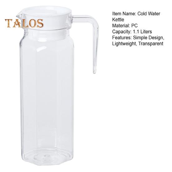Urcior cu apă rece 1,1 L Dozator transparent de băuturi de mare capacitate Urcior cu etanșare cu capac Suc de limonada Borcan de băuturi pentru băuturi calde și reci
