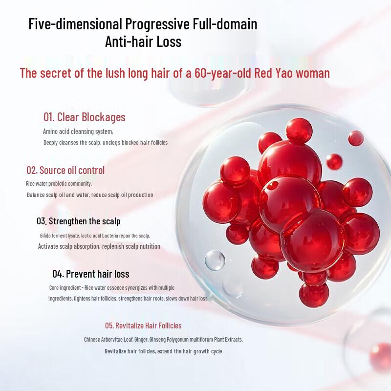 Changfa Xiaozhai Anti-Hair Loss Strengthening Shampoo 400ml