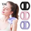 Neck And Shoulder Massager Vibration Plate Massager, Portable Cordless Waist Full Body Fascia Ring with Abdomen Belt for Back Leg Muscle Relief,