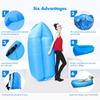 Outdoor Campingbed Luie Tas Opblaasbaar bed Luchtbank Strandmat Draagbaar slaapmatje Lounger Bank Picknick Luchtbed Slaapmat Waterdicht