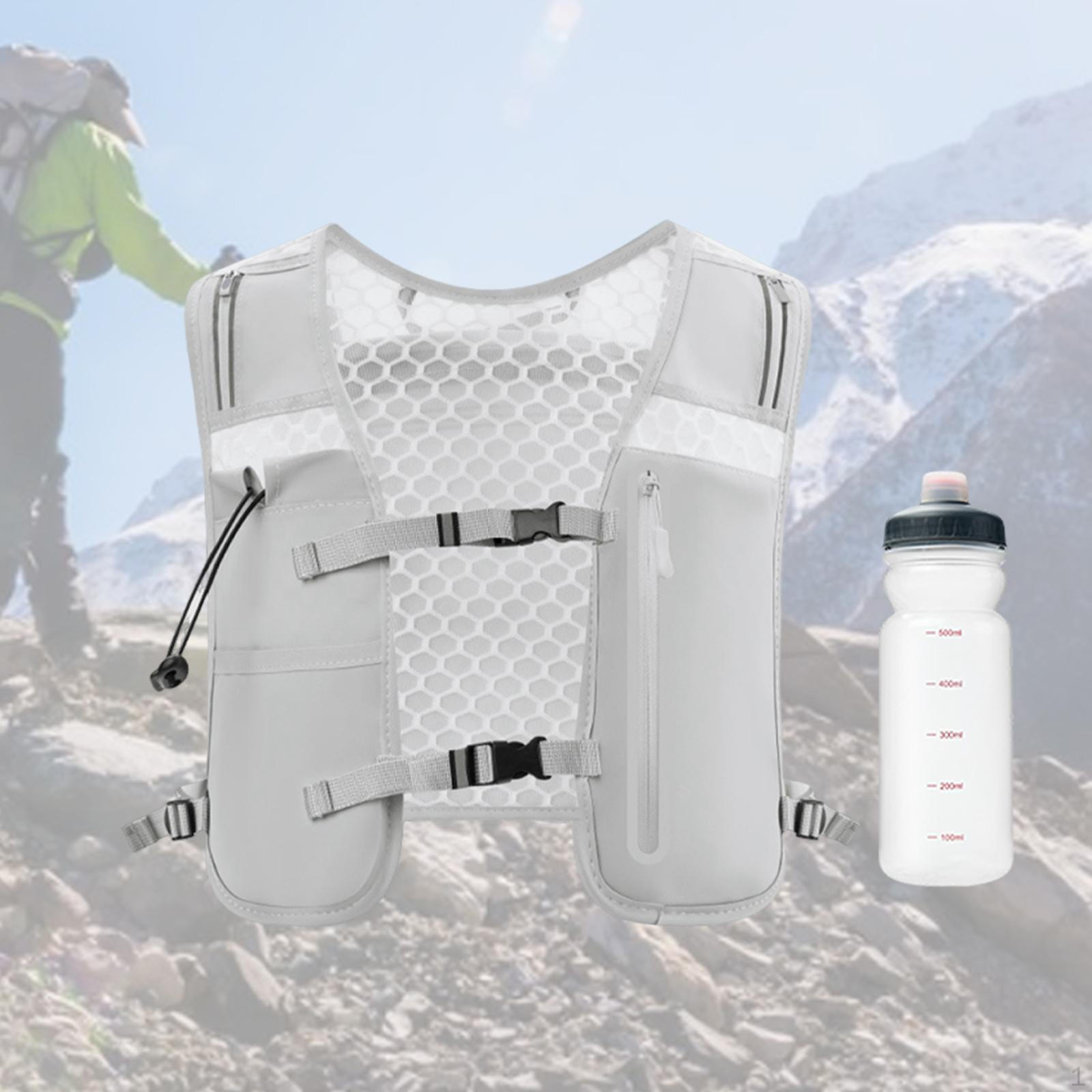 

Жилет Рюкзак для пеших походов Держатель для бутылки с водой Велосипедный рюкзак для бега, гонок